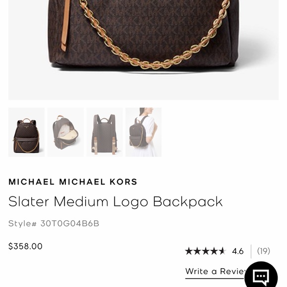 Michael Kors backpack